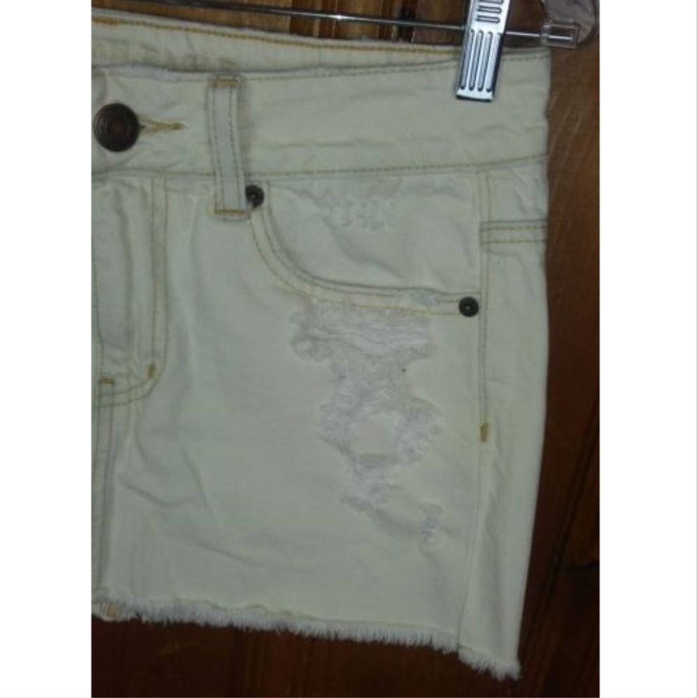 American Eagle Outfitters Distressed Denim Skirt - Picture 2 of 7